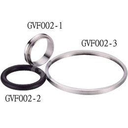 Center & Outer Ring mit O-Ring (Viton)